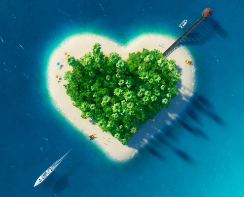 heart island